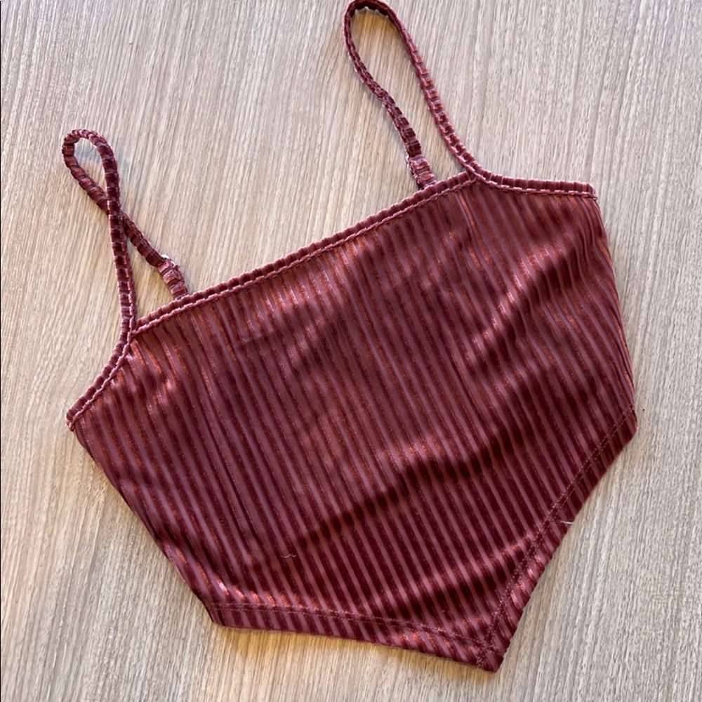 Rose Velvet top